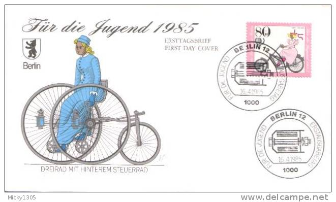 Germany / Berlin - FDC Mi-Nr 735/738 (y615)- - 1981-1990