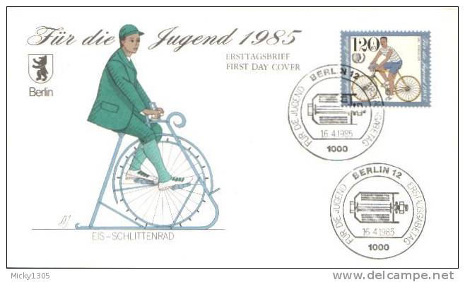 Germany / Berlin - FDC Mi-Nr 735/738 (y615)- - 1981-1990