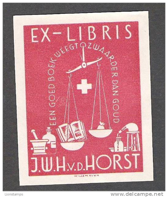 EL 105  - Chemistry By Willem Klijn - Exlibris