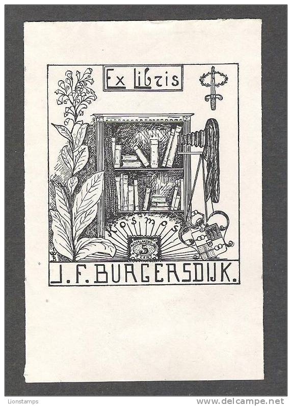 EL 109  - Bookcase - Ex Libris
