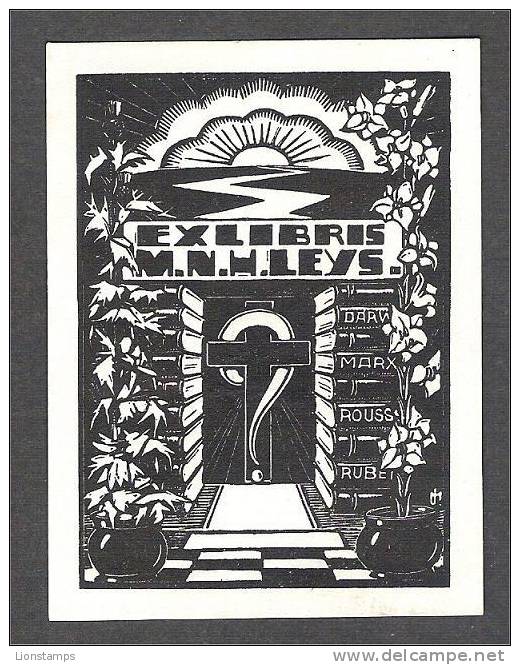 EL 120 - Book / Cross - Ex-libris