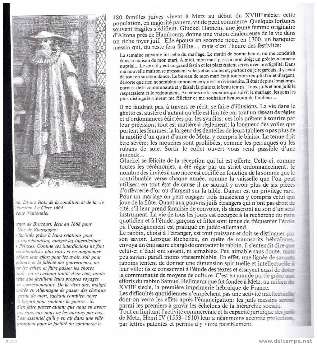 LETTRE JUDAICA 1676 SIGNE EN HEBREU REGNE DE LOUIS XIV GHETTO DE METZ  LORRAINE POUR UN COMMERCANT A STRASBOURG ALSACE