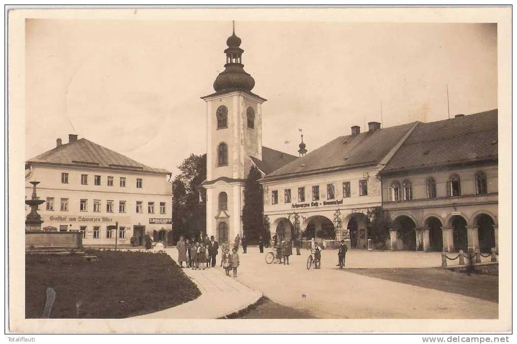 Rokitnitz Adlergebirge Gasthof Schwarzer Adler Orlické Hory Rokytnice Góry Orlickie 13.7.1941 Gelaufen - Sudeten