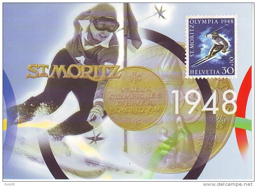 The Swiss Post In Nagano, Olympic Winter Games, Entier Postal Stationery - Winter 1998: Nagano