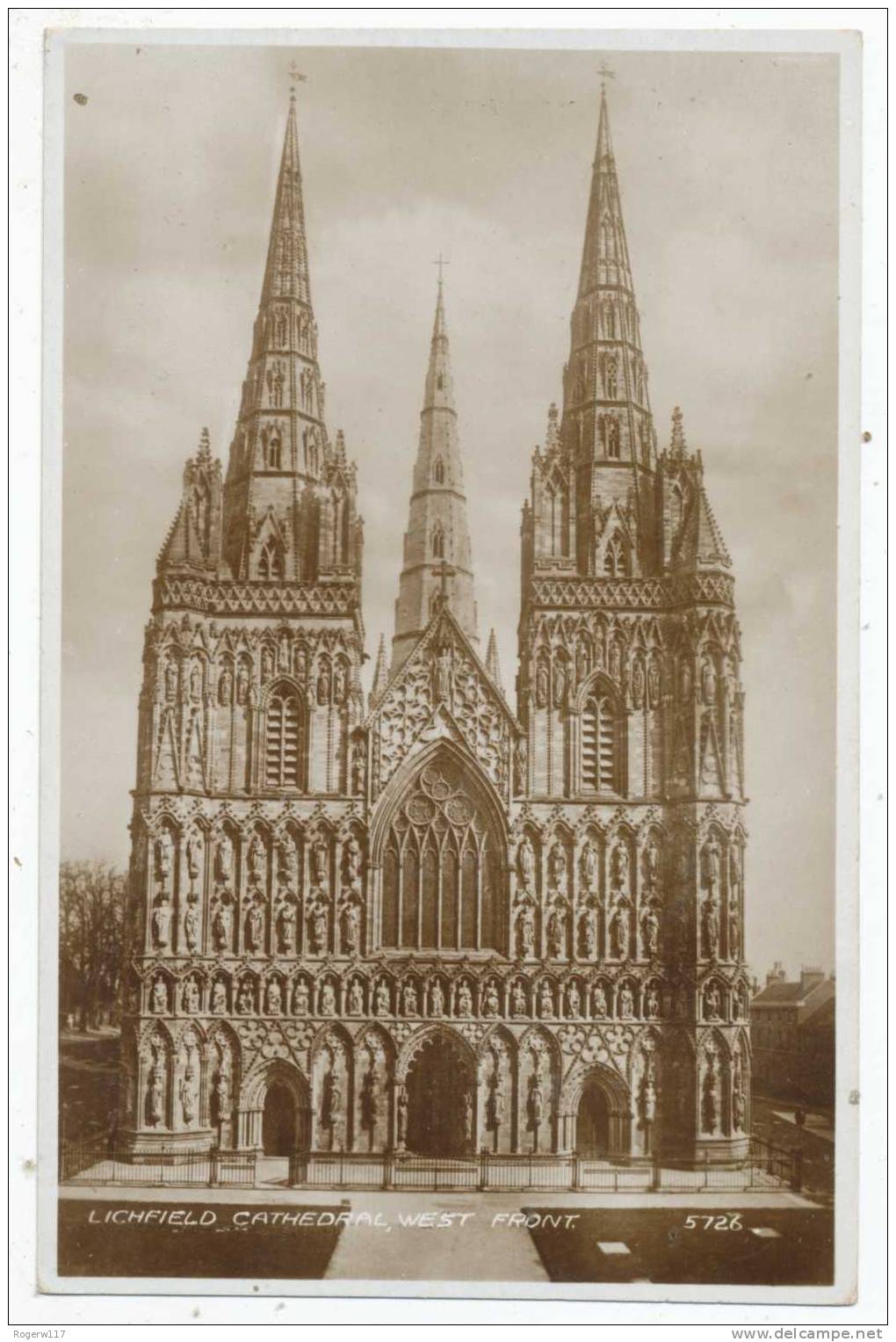 Lichfield Cathedral, West Front - Other & Unclassified