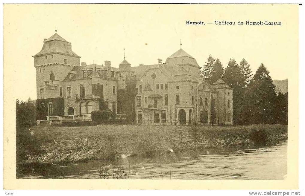 CP De HAMOIR " Château De Hamoir - LASSUS " . - Hamoir