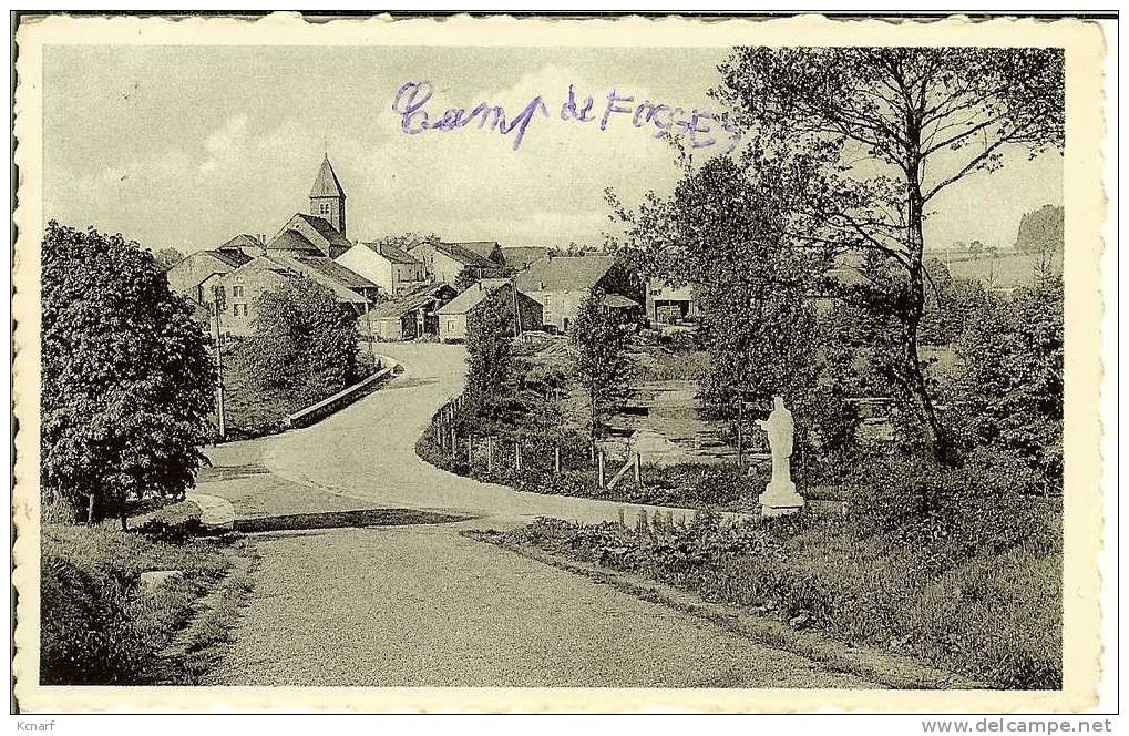 CP De NAOME " Entrée Du Village " . - Bièvre