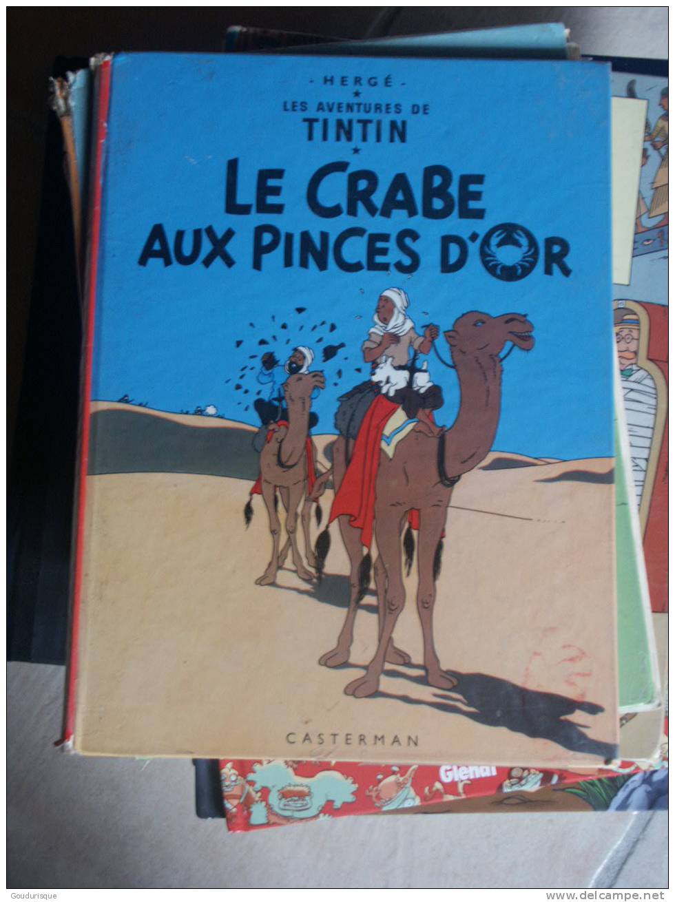 EO TINTIN LECRABE AU PINCE D'OR  B39  HERGE - Tintin