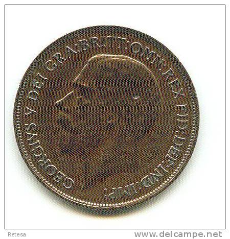 -GREAT BRITAIN  1 PENNY 1916 GEORGES V - D. 1 Penny
