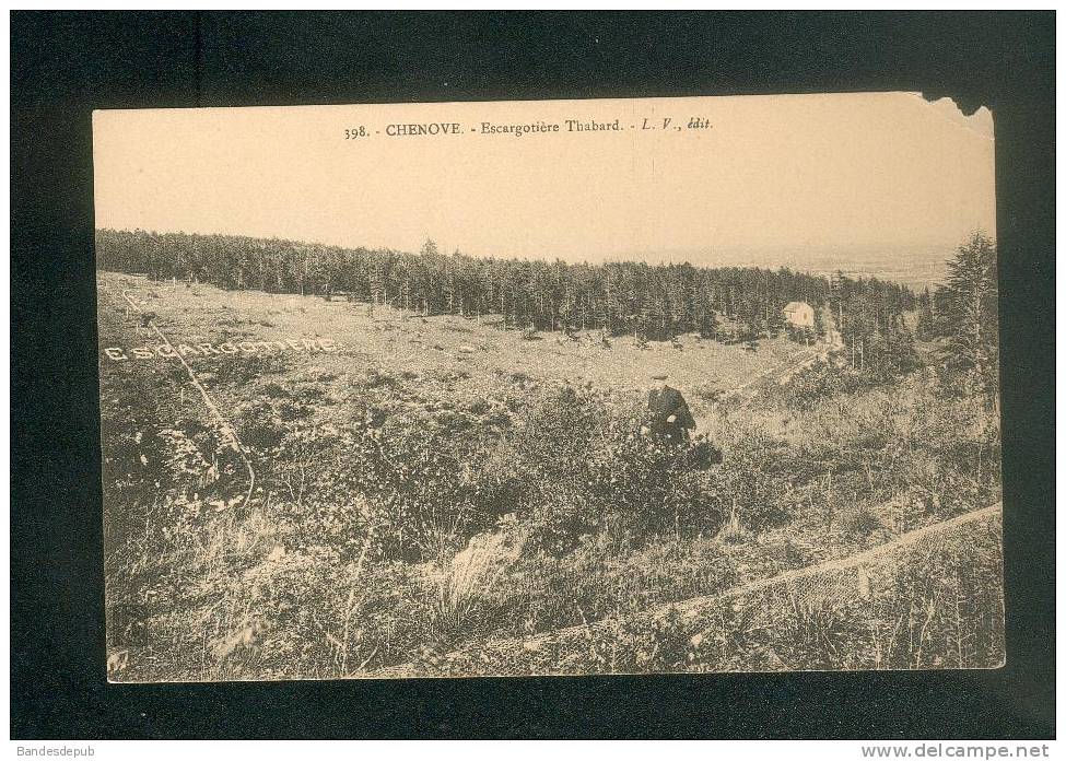 Chenove (21) - Escargotière Thabard ( Petite Animation Parc Escargot L.V. édit. 398 En L'état) - Chenove