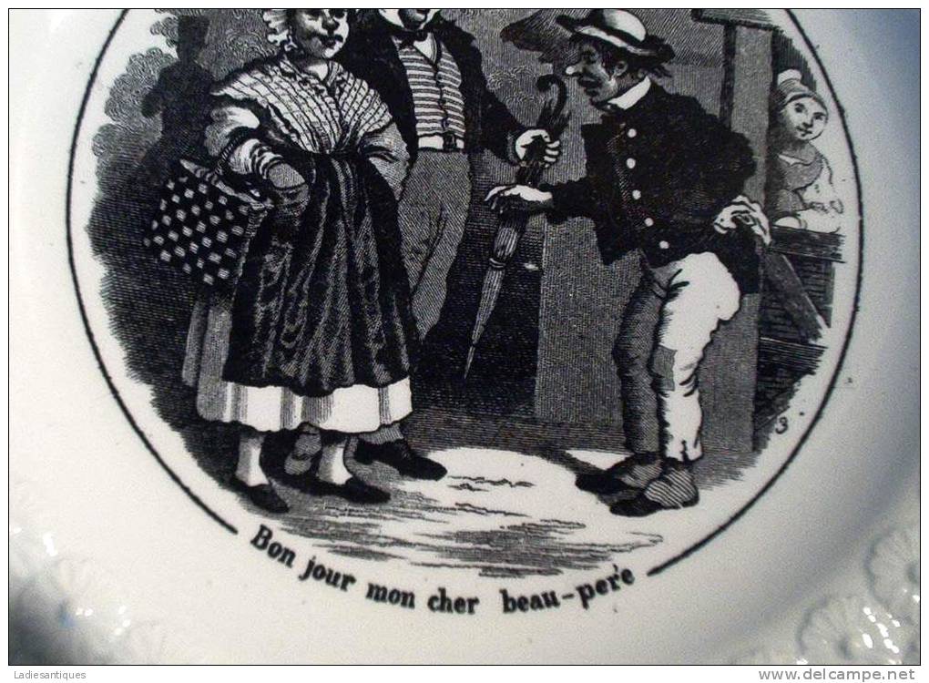 BOCH Frères Keramis 1845 - Assiette - Bord - Plate - AS 2048 - Boch (BEL)