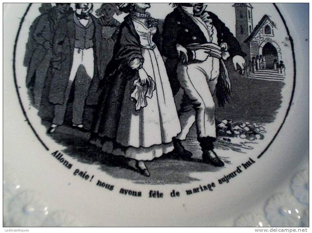 BOCH Frères Keramis 1845 - Assiette - Bord - Plate - AS 2049 - Boch (BEL)