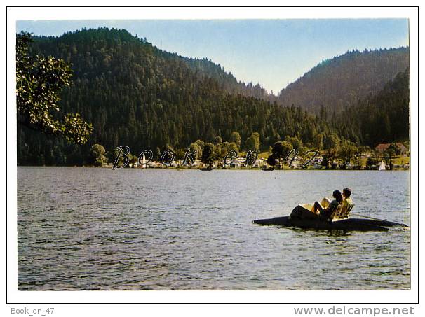 {36086} 88 Vosges Longemer , Pédalo Sur Le Lac ; Animée - Xonrupt Longemer