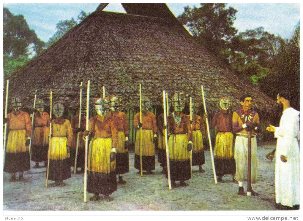 CPSM COLOMBIE TRADITIONS VIE FAMILIALE AMAZONE - Indios Boras : Estacion Misional Sobre Rio Maripitama - Colombia