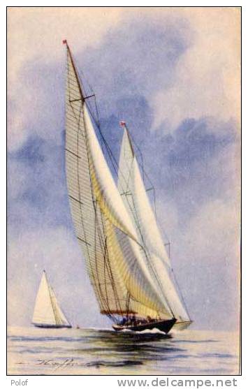 HAFFNER - Yachts De La Gde Classe   - Collection De La Ligue Maritime Et Coloniale (25422) - Haffner