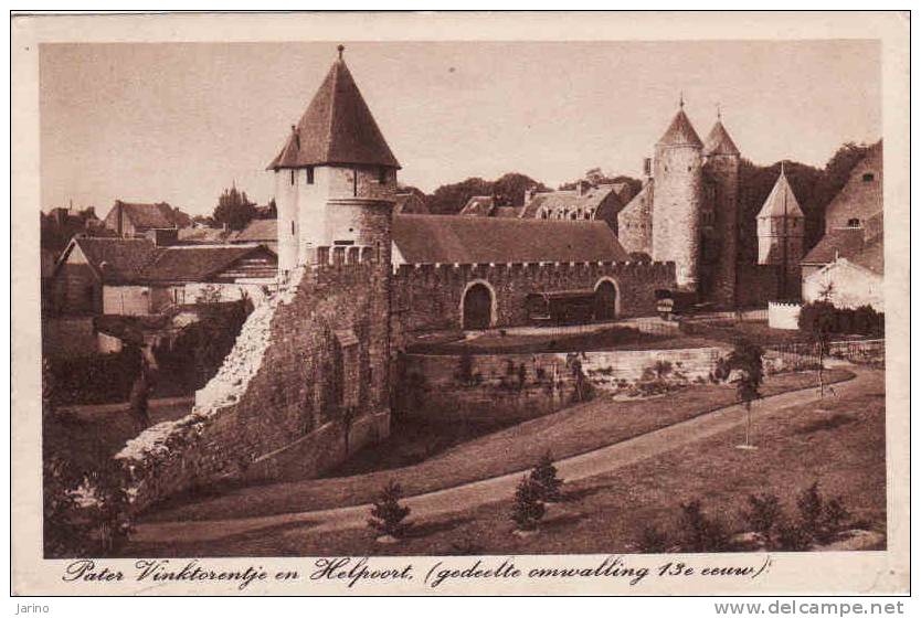 Nederland-Limburg, Maastricht 1921,  Pater Vinktoren En Helpoort, Gebruikt Ja - Maastricht