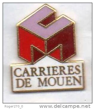 Beau Pin´s En EGF , Carriéres De Mouen , Calvados - Villes