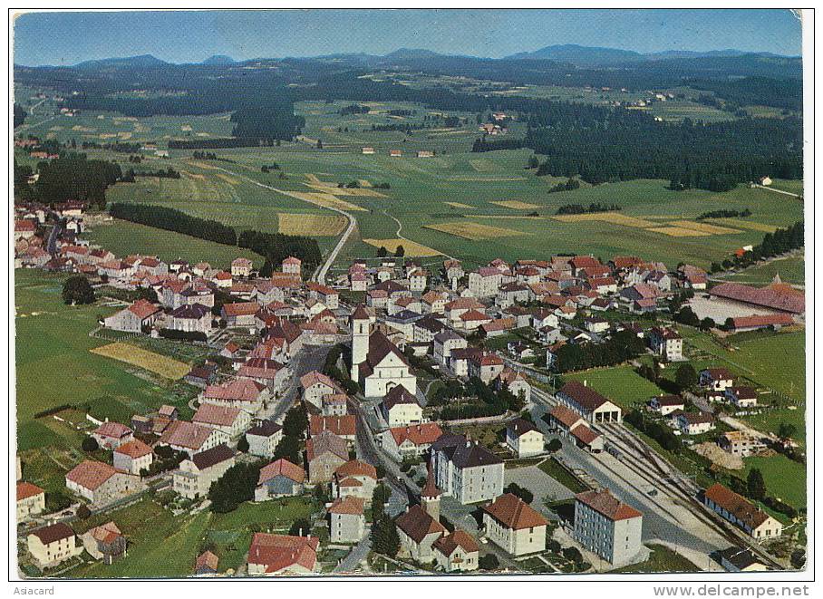 Saignelégier 1961 11996 A. Deriaz Baulmes Vue Aerienne - Saignelégier