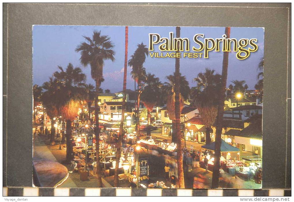 USA  PALM SPRINGS  VILLAGE  FEST  CALIFORNIE - Palm Springs