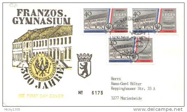 Germany / Berlin - FDC Mi-Nr 856 (y623)- - 1981-1990