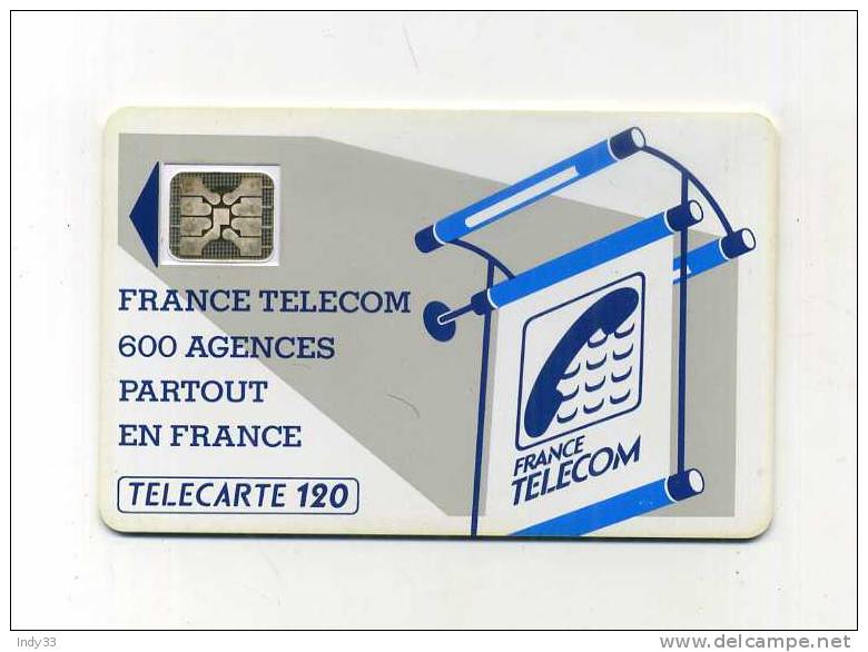 - FRANCE TELECARTE 600 AGENCES - 600 Agences