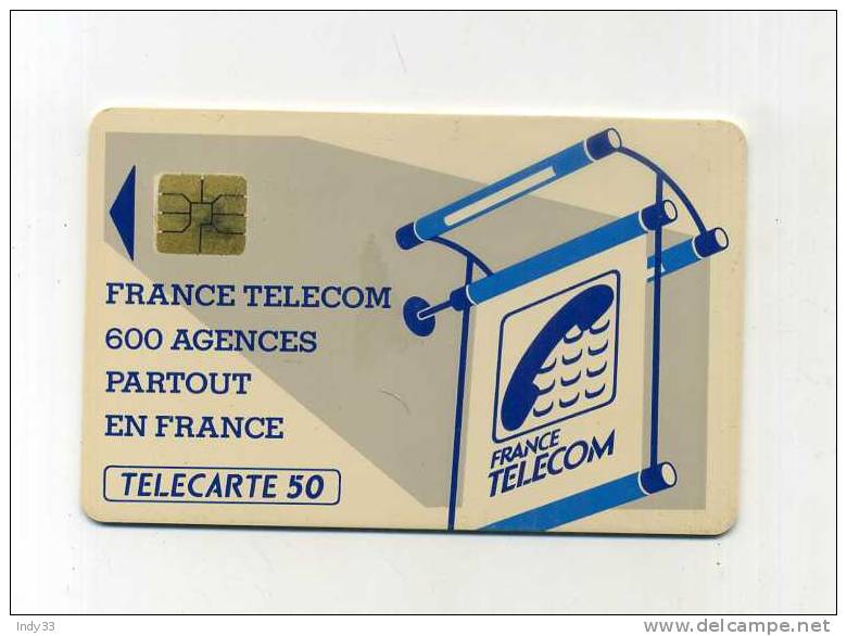 - FRANCE TELECARTE 600 AGENCES - “600 Agences”