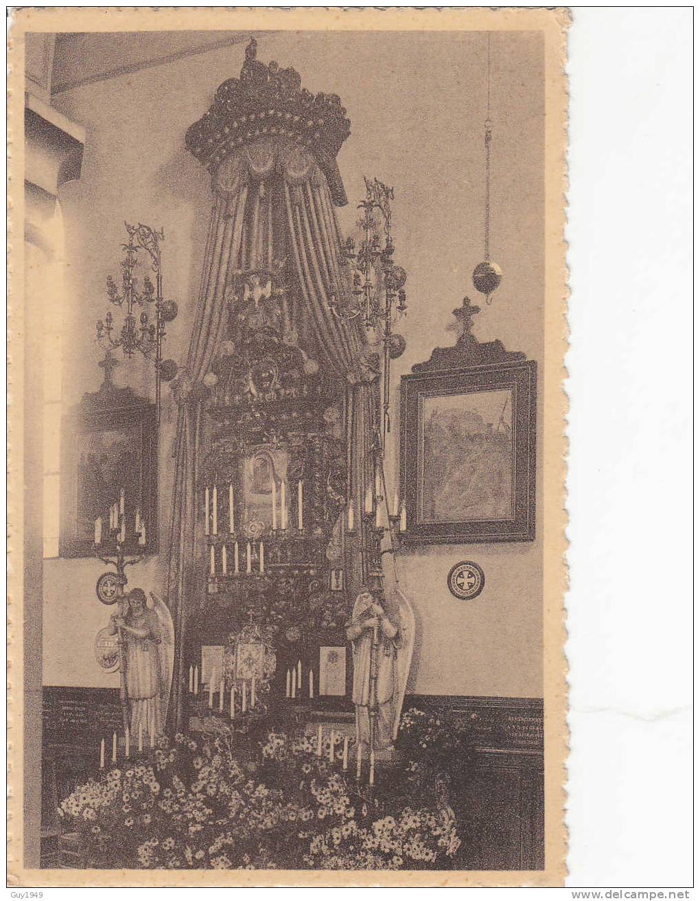 BERZEE? EGLISE  VIERGE MIRACULEUSE  1946 - Walcourt