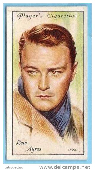 Filmstars - John Player's - Lew Ayres - Player's