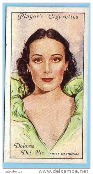 Filmstars - John Player's - Dolores Del Rio - Player's