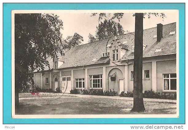 BELGIO SCHOTEN KASTEEL VILLERS MARIABUSCHT CARTOLINA FORMATO PICCOLO VIAGGIATA NEL 1963 - Schoten