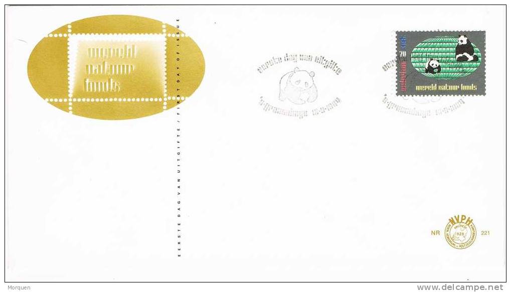 F.D.C. Holanda. Nederland. OSO PANDA. Ursus. Natur Fonds - Ours