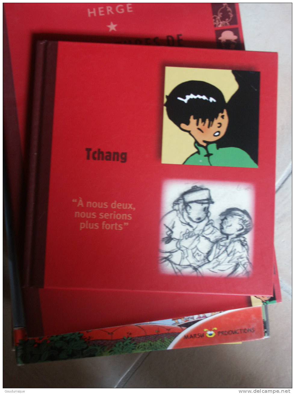 TINTIN  TCHANG  HERGE - Tintin