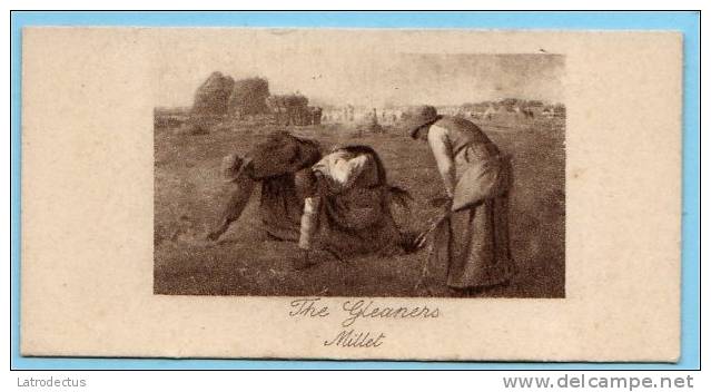 Wills - Art Photogravures (ca 1913) - 3 - The Gleaners (Millet) - Wills