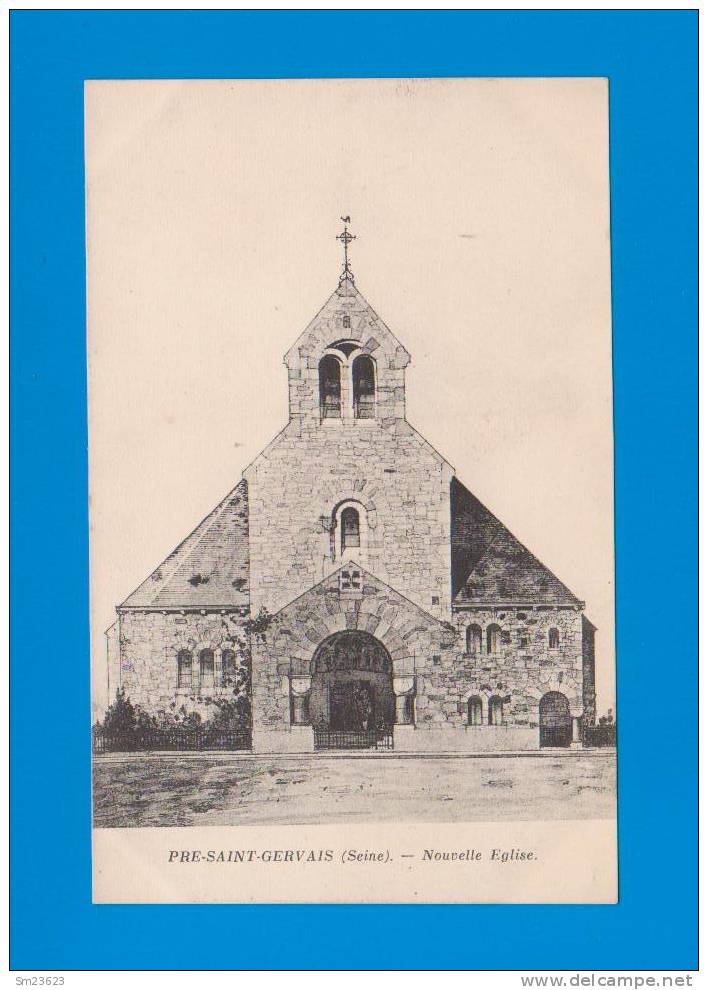 Pre-Saint-Gervais (MD315)  Nouvelle Eglise - 2 Scan - - Le Pre Saint Gervais