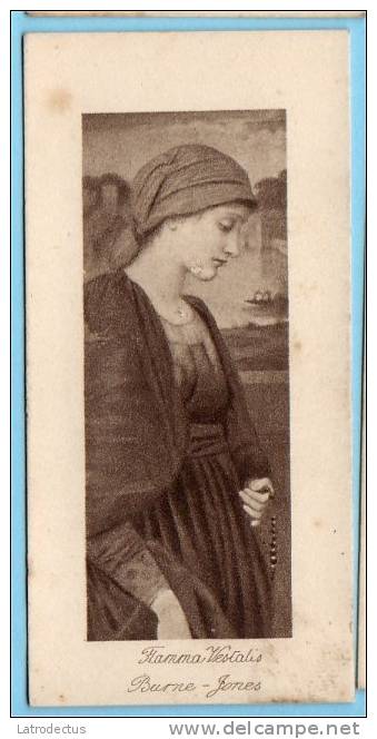 Wills - Art Photogravures (ca 1913) - 26 - Flamma Vestalis (Burne Jones) - Wills