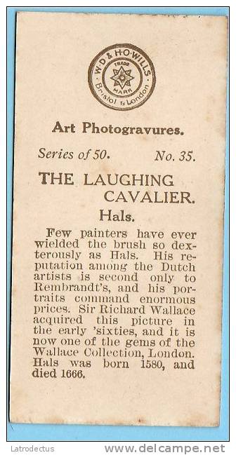 Wills - Art Photogravures (ca 1913) - 35 - The Laughing Cavalier (Hals) - Wills