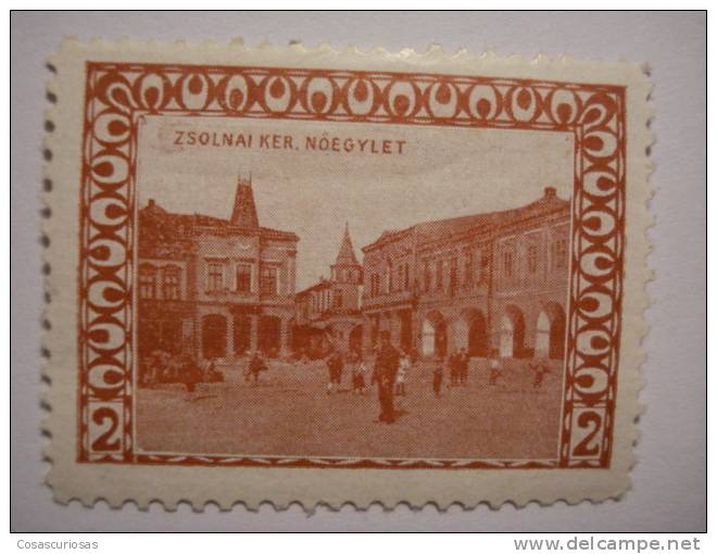 279 MAGYAR HUNGARY  CINDERELLA VIÑETA VIGNETTE REKLAMEMARKE  WERBEMARKE POSTERSTAMP ERINNOPHILIE  REKLAME - Viñetas De Fantasía