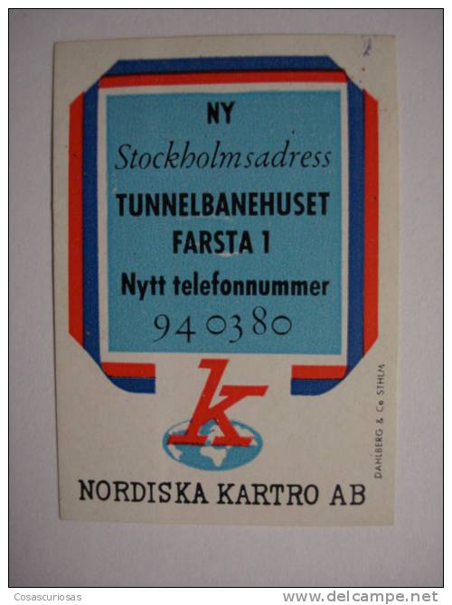 284 SWEDEN SVERIGE  CINDERELLA VIÑETA VIGNETTE REKLAMEMARKE  WERBEMARKE POSTERSTAMP ERINNOPHILIE  REKLAME - Etichette Di Fantasia