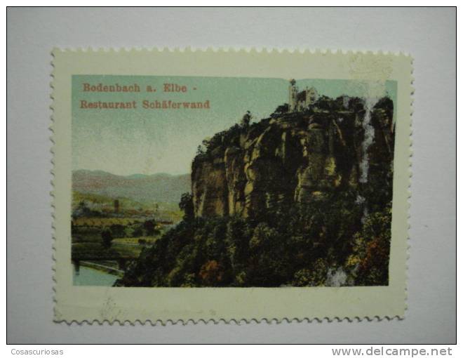 291 MAGYAR  ???  ELBE  CINDERELLA VIÑETA VIGNETTE REKLAMEMARKE  WERBEMARKE POSTERSTAMP ERINNOPHILIE  REKLAME - Viñetas De Fantasía