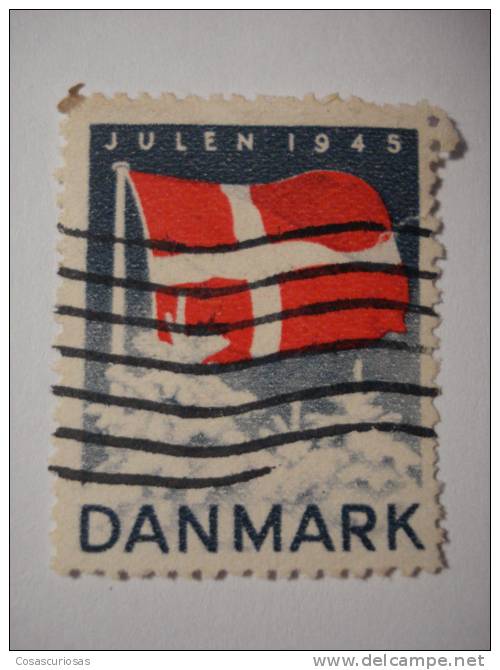 312 DANMARK DENMARK CINDERELLA VIÑETA VIGNETTE REKLAMEMARKE  WERBEMARKE POSTERSTAMP ERINNOPHILIE  REKLAME - Viñetas De Fantasía