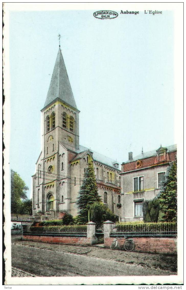 Aubange - L'Eglise - Jolie Carte Couleur ( Voir Verso ) - Aubange