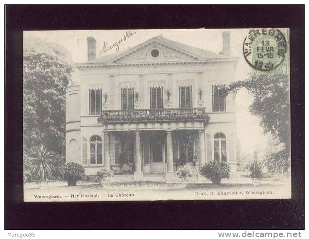 Waereghem Het Kasteel  Le Chateau édit.dhuyvetter - Waregem