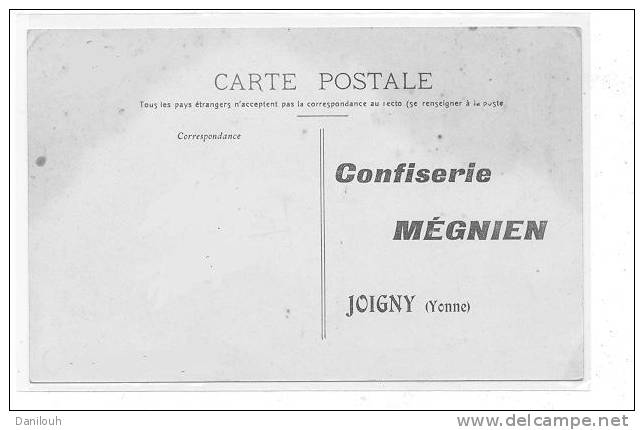 89 // JOIGNY   Confiserie MEGNIEN  / PATISSERIE CONFISERIE  ** - Joigny