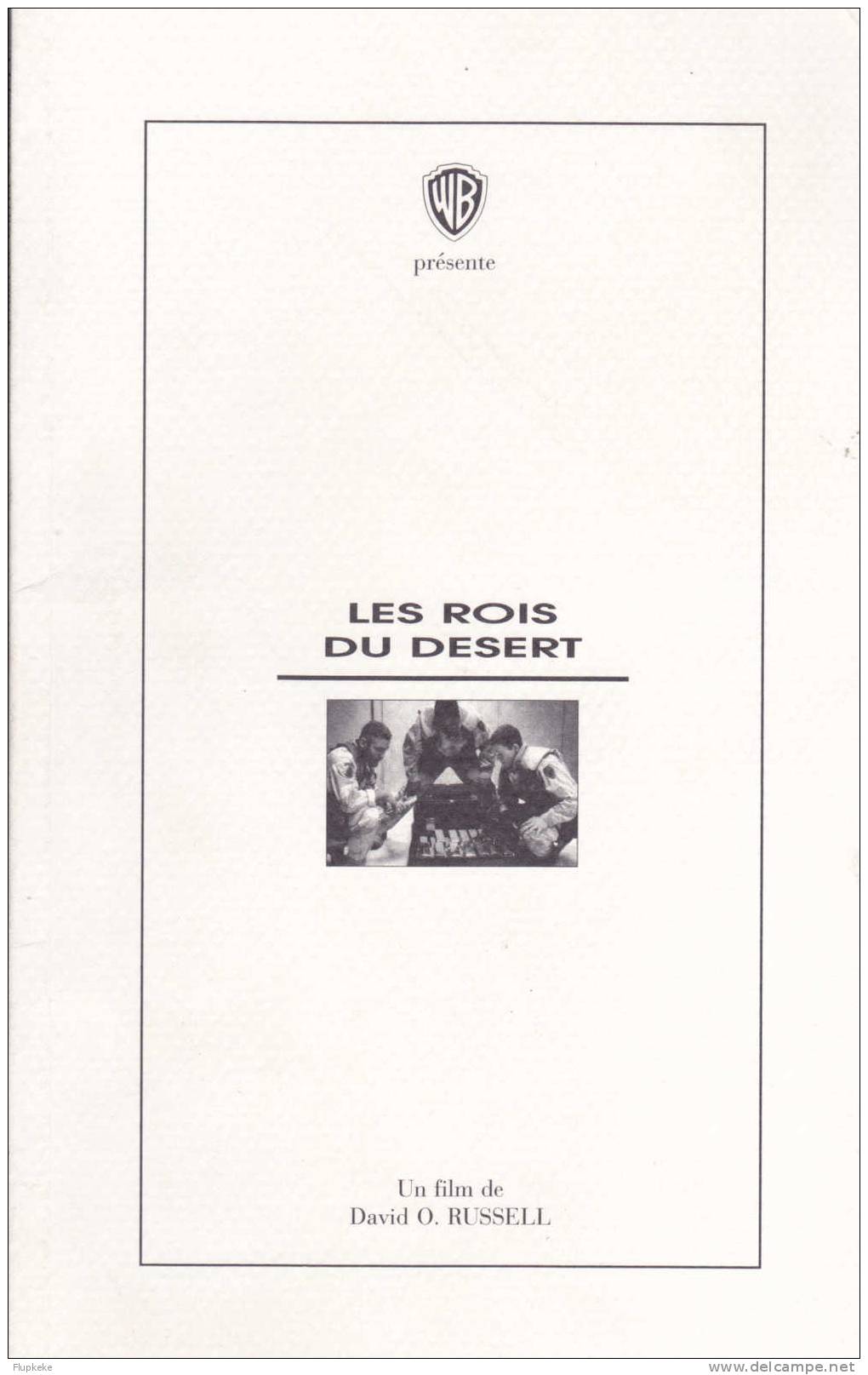 Dossier De Presse 23 Février 2000 Les Rois Du Désert Three Kings Warner Bros. George Clooney Mark Wahlberg - Cinéma/Télévision