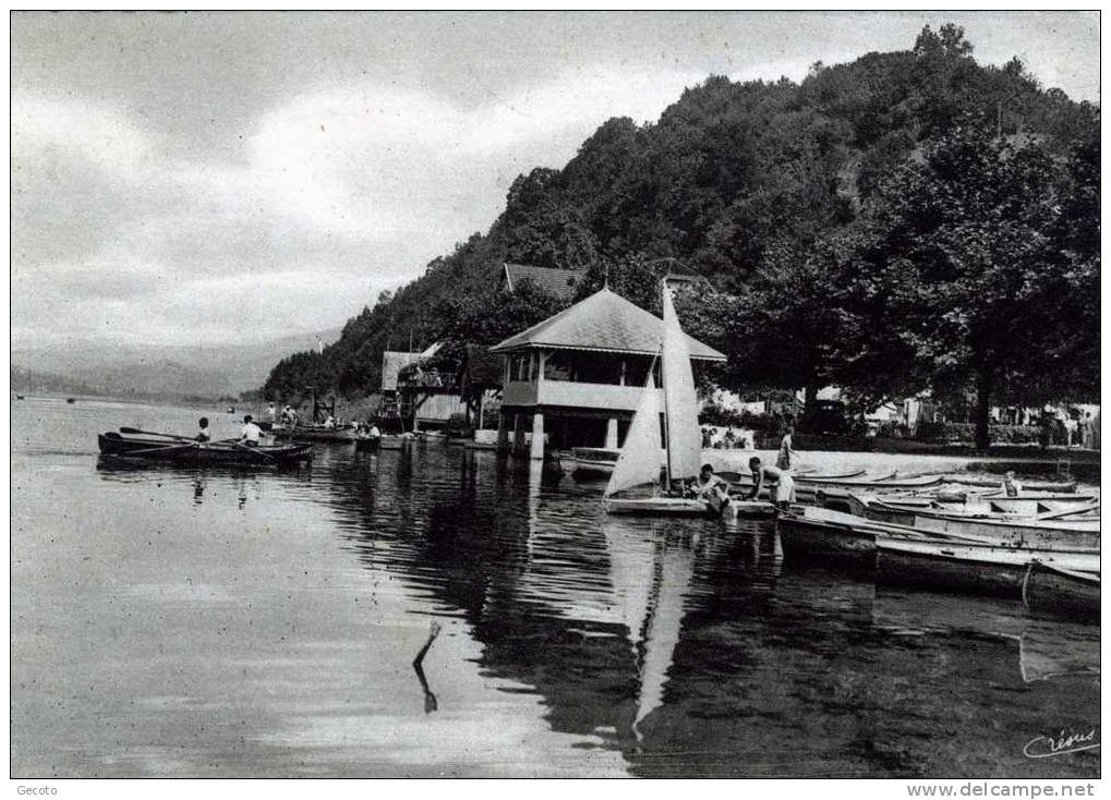 Lac D'aiguebelette En 1939 - Aiguebelle