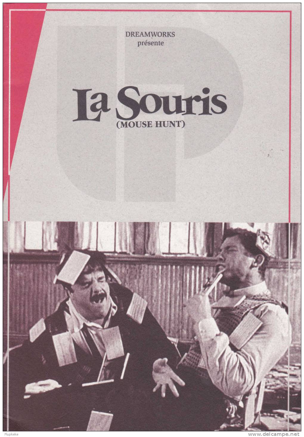 Dossier De Presse 8 Avril 1998 La Souris Mouse Hunt Dreamworks Christopher Walken Nathan Lane Lee Evans Gore Verbinski - Cinéma/Télévision