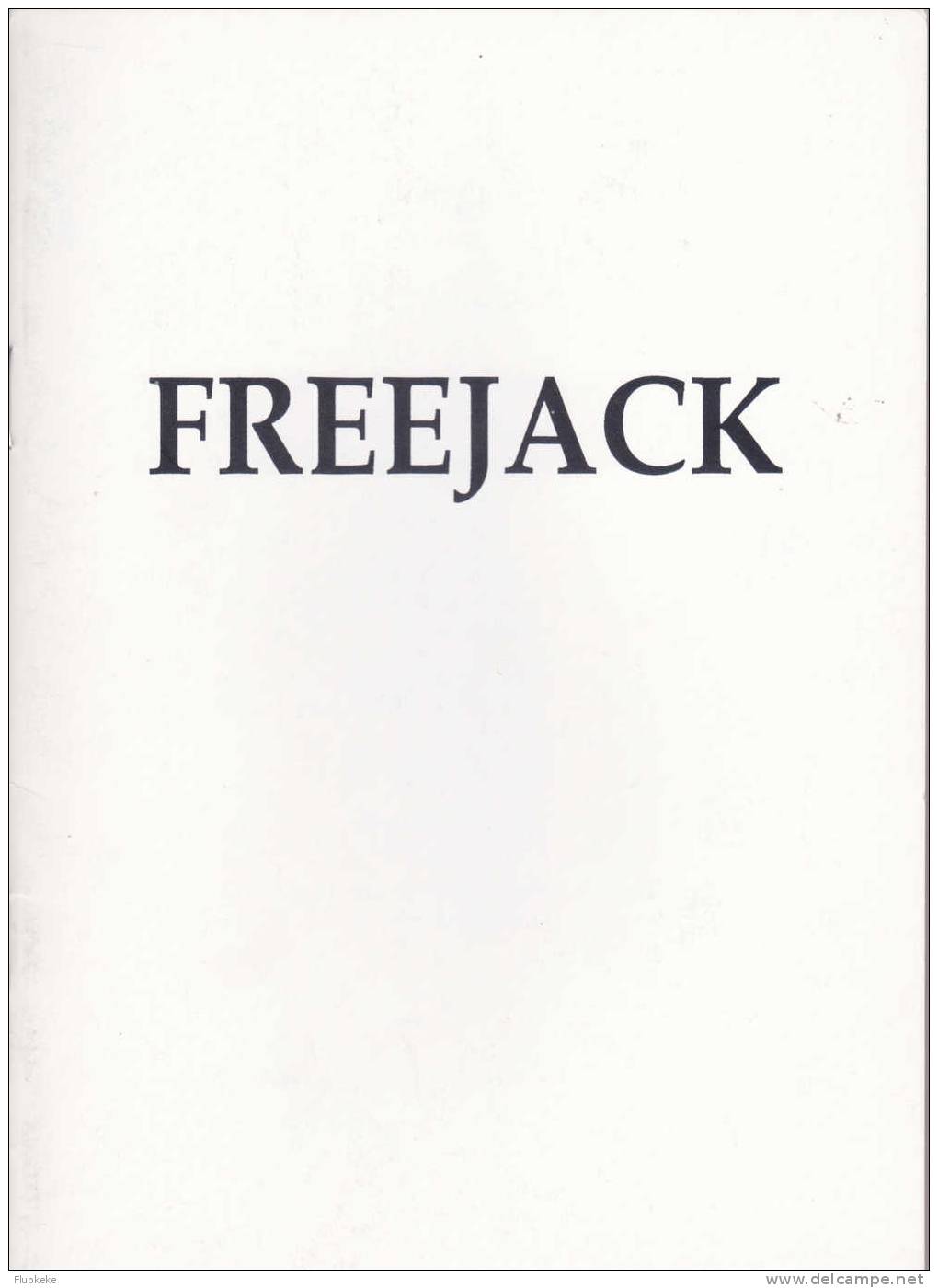 Dossier De Presse 20 Mai 1992 Warner Bros. Freejack Mick Jagger Anthony Hopkins Rene Russo Emilio Estevez - Film/ Televisie