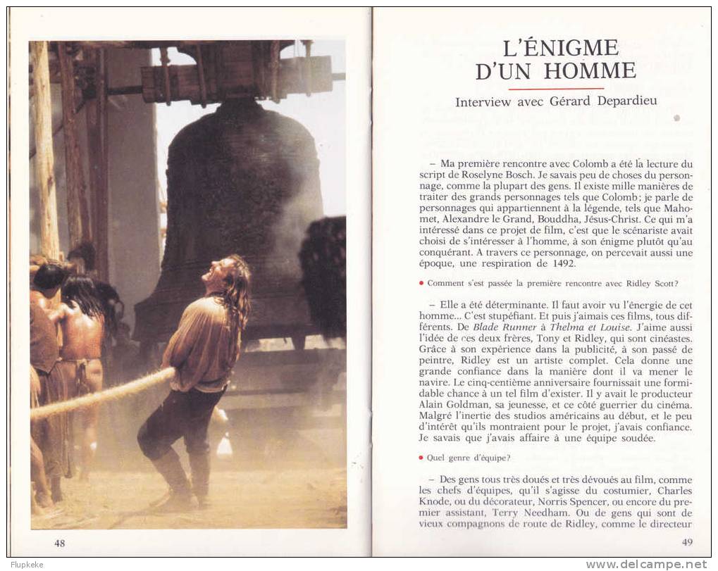 1492 Christophe Colomb Gérard Depardieu Sigourney Weaver Ridley Scott 1992