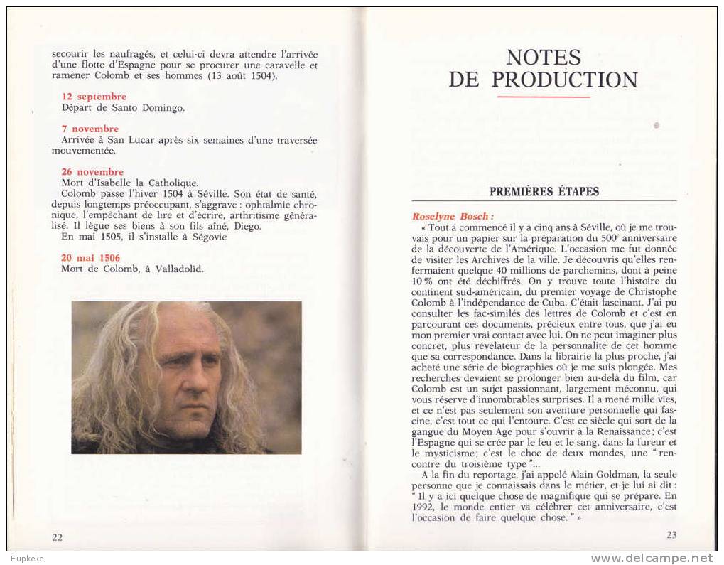 1492 Christophe Colomb Gérard Depardieu Sigourney Weaver Ridley Scott 1992