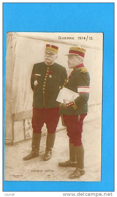 Militaires - Guerre 1914/15 - Général Joffre - Edit J.Courcier - Personnages